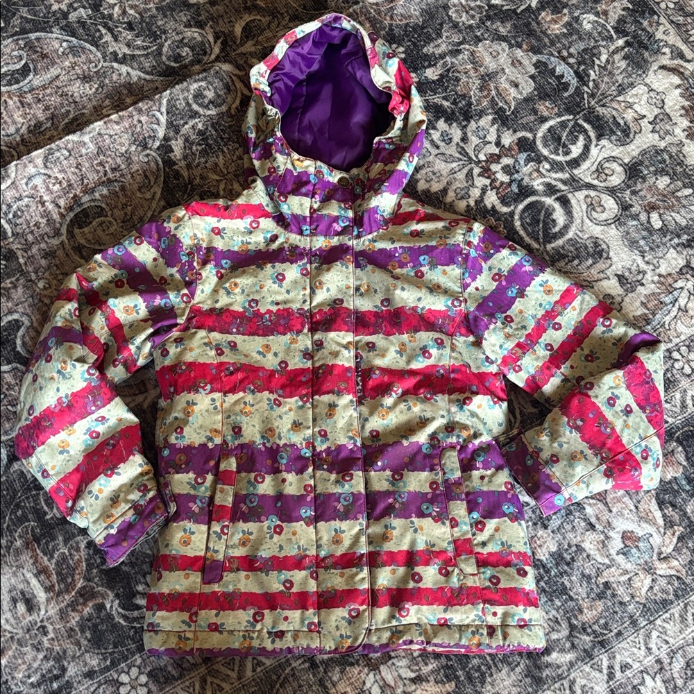 Roxy girls winter jacket girls size 7/8